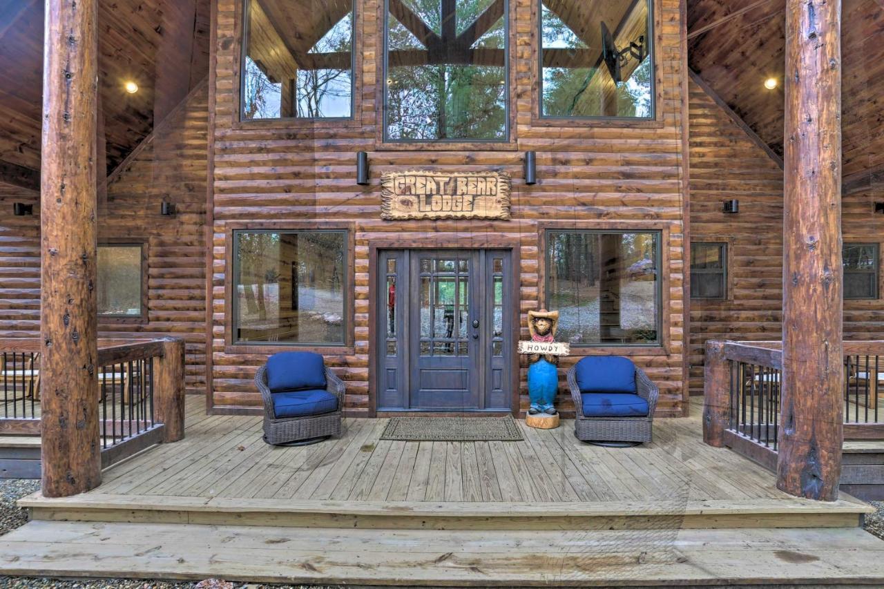 Luxe 'Great Bear Lodge' With Spa, Fire Pit, And Views! Брокен-Боу Экстерьер фото